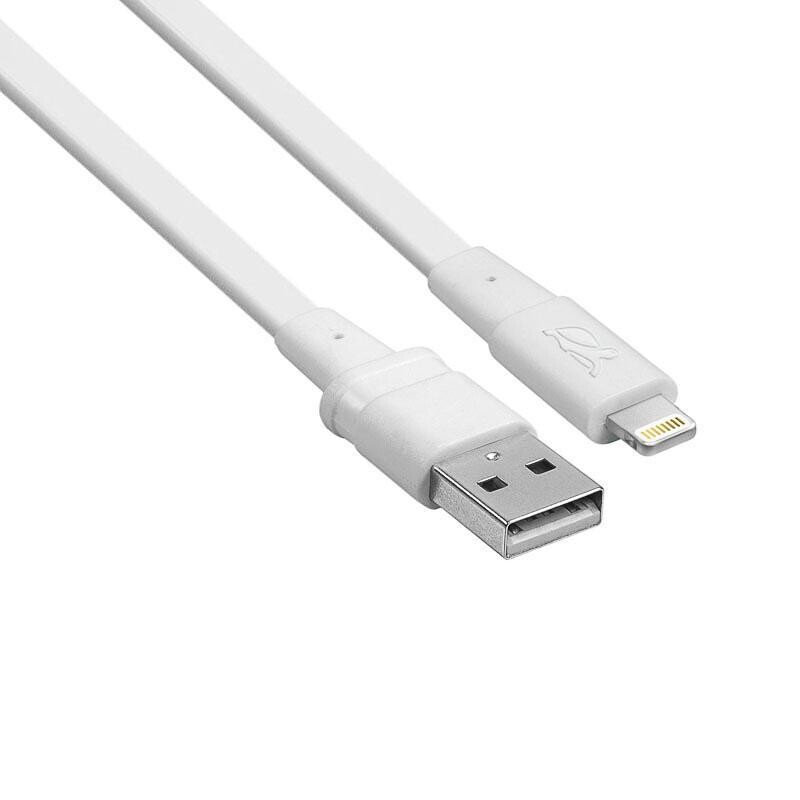 RIVACASE PS6001 WT12 MFi Lightning cable 1.2m Λευκό